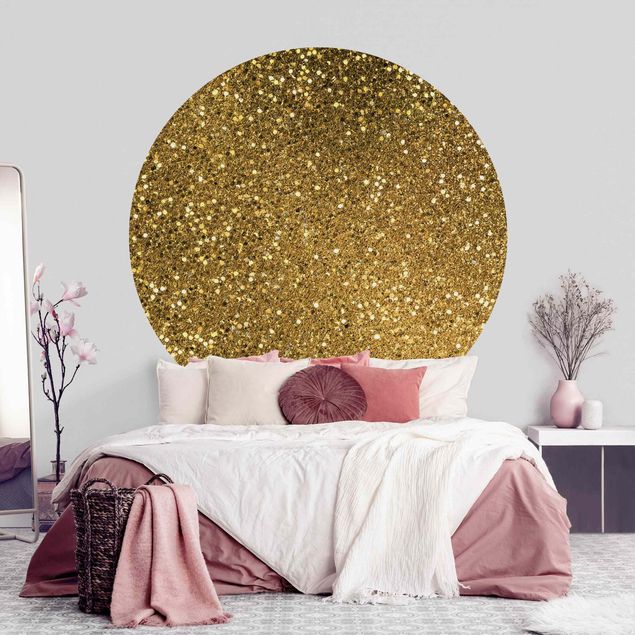 køkken dekorationer Glitter Confetti In Gold