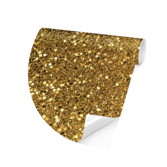 Mønstret tapeter Glitter Confetti In Gold