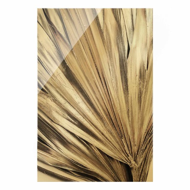 Billeder Golden Palm Leaves
