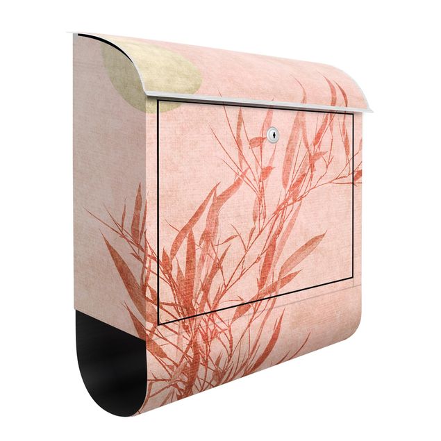 Postkasser landskaber Golden Sun Pink Bamboo