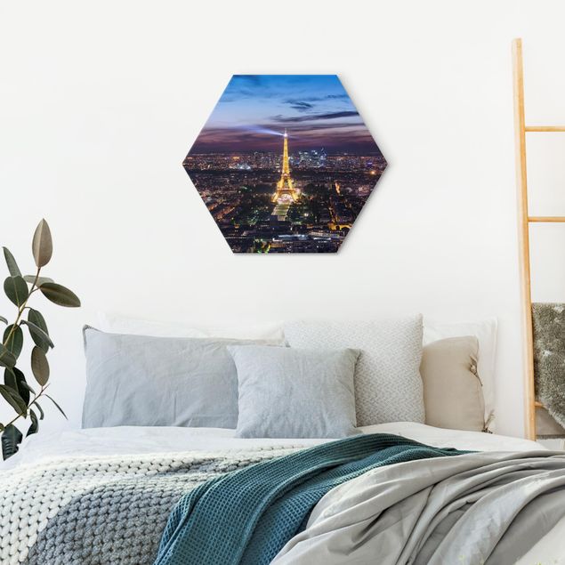 Billeder arkitektur og skyline Good Night Paris