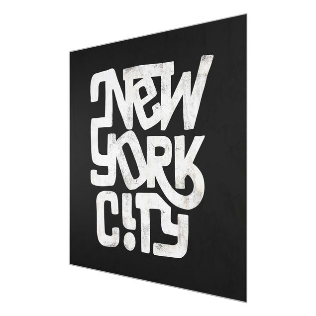 Billeder sort og hvid Graffiti Art Calligraphy New York City Black