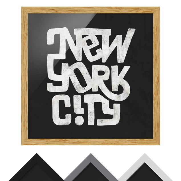 Billeder Graffiti Art Calligraphy New York City Black
