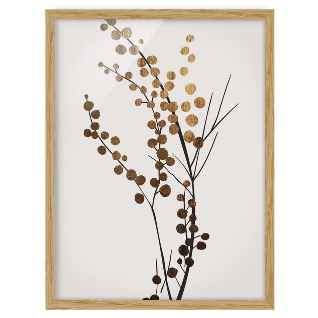 Billeder blomster Graphical Plant World - Berries Gold