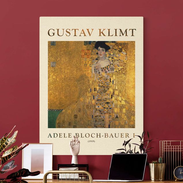 Kunst stilarter Gustav Klimt - Adele Bloch-Bauer I - Museum Edition