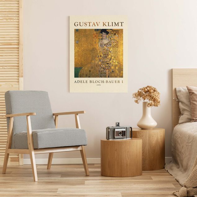 Billeder kunsttryk Gustav Klimt - Adele Bloch-Bauer I - Museum Edition