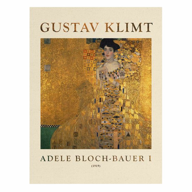 Billeder portræt Gustav Klimt - Adele Bloch-Bauer I - Museum Edition