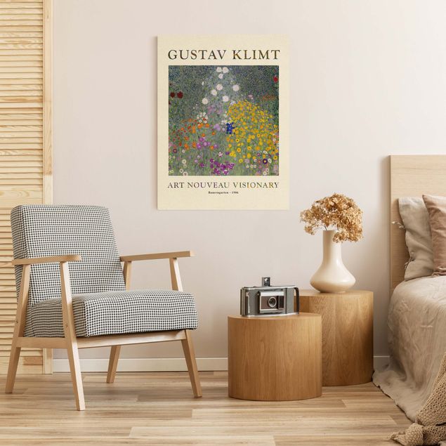 Billeder blomster Gustav Klimt - Farmer's Garden - Museum Edition