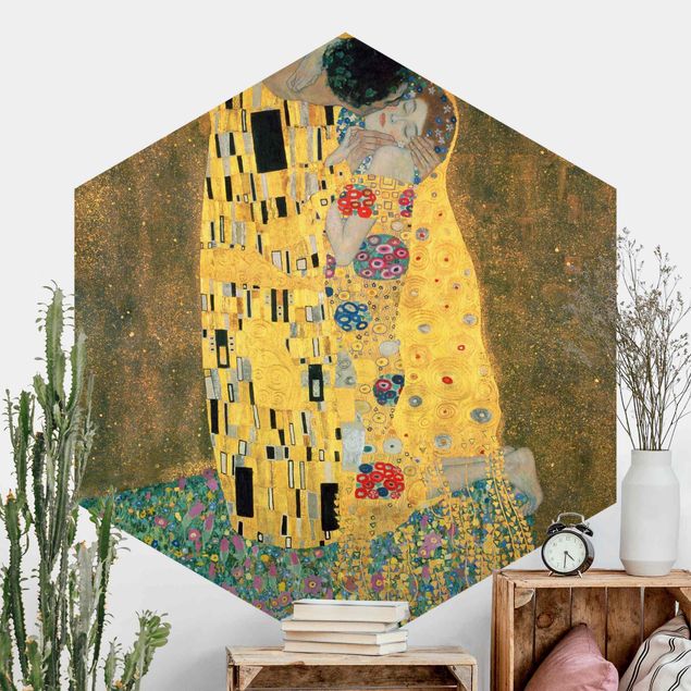 Kunst stilarter art deco Gustav Klimt - The Kiss