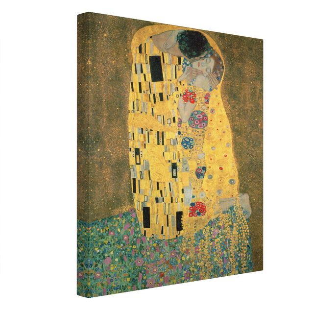 Billeder kunsttryk Gustav Klimt - The Kiss