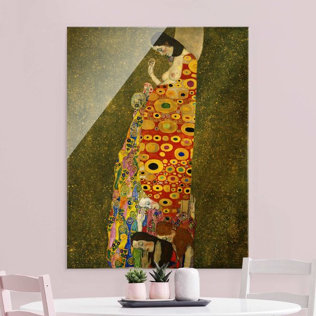 køkken dekorationer Gustav Klimt - Hope II