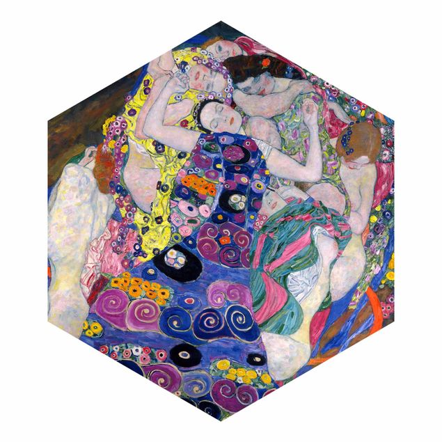 Sekskantede Tapeter Gustav Klimt - The Virgin