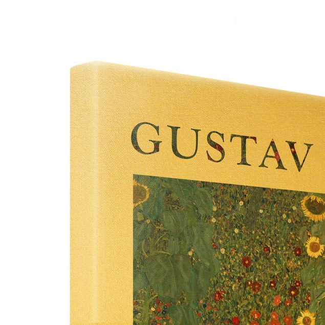 Billeder Gustav Klimt Gustav Klimt - Farmer's Garden - Museum Edition