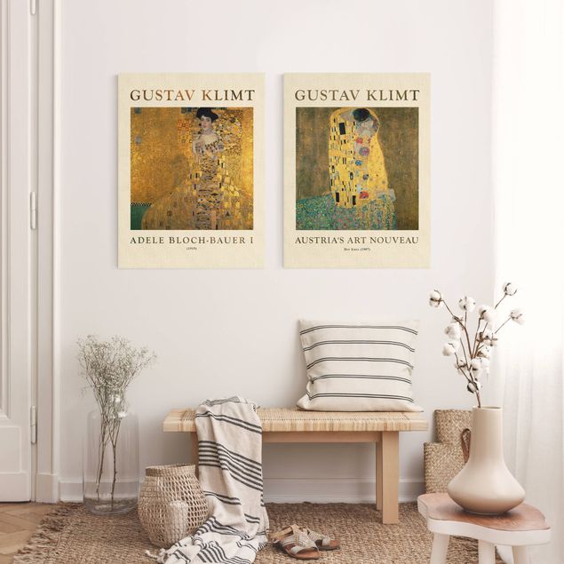 Billeder på lærred kunsttryk Gustav Klimt - Museum Edition