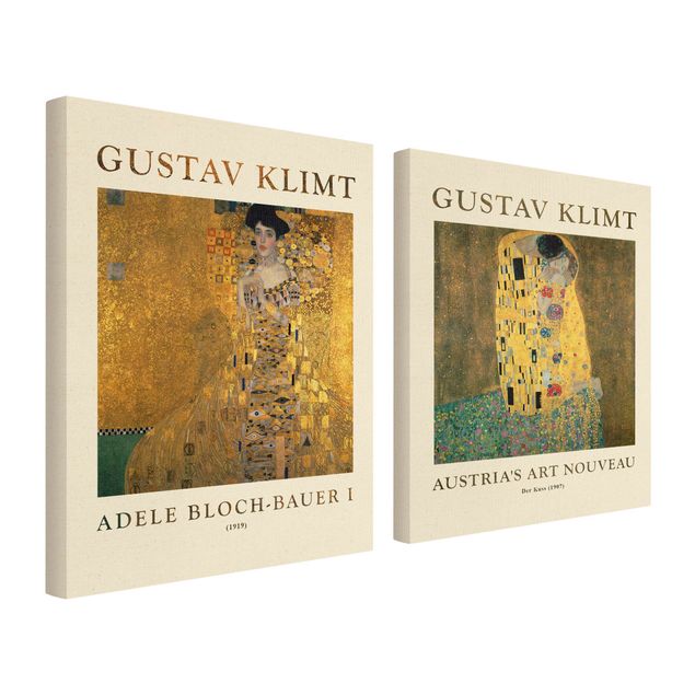 Billeder på lærred Gustav Klimt - Museum Edition