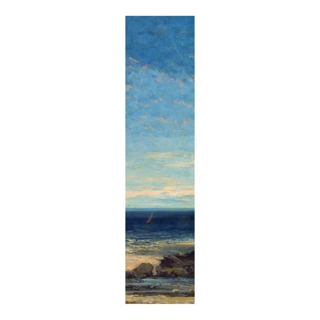 Kunst stilarter Gustave Courbet - The Sea - Blue Sea, Blue Sky