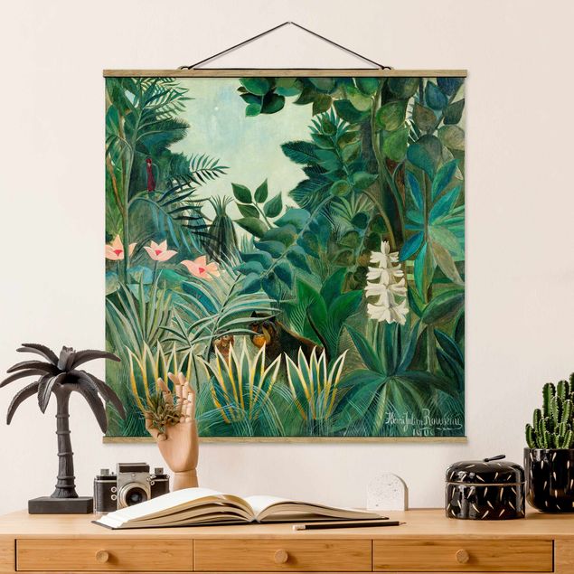 køkken dekorationer Henri Rousseau - The Equatorial Jungle