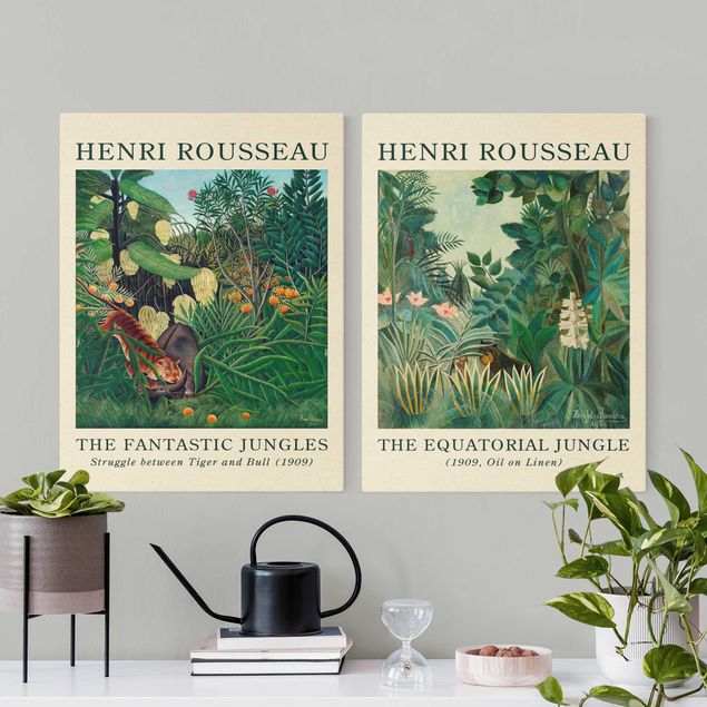Billeder træer Henri Rousseau - Museum Edition The Equatorial Jungle