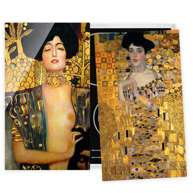 Kunst stilarter art deco Gustav Klimt - Judith and Adele