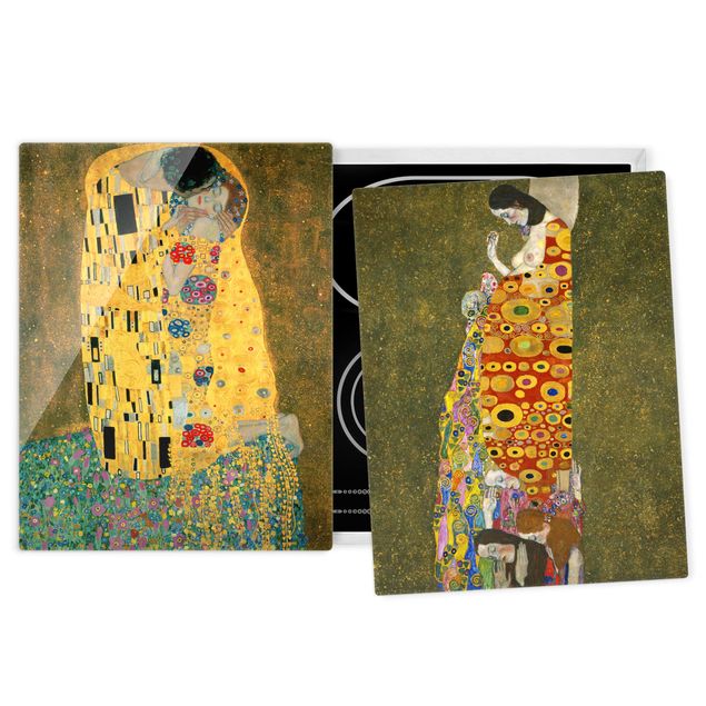 Kunst stilarter art deco Gustav Klimt - Kiss And Hope