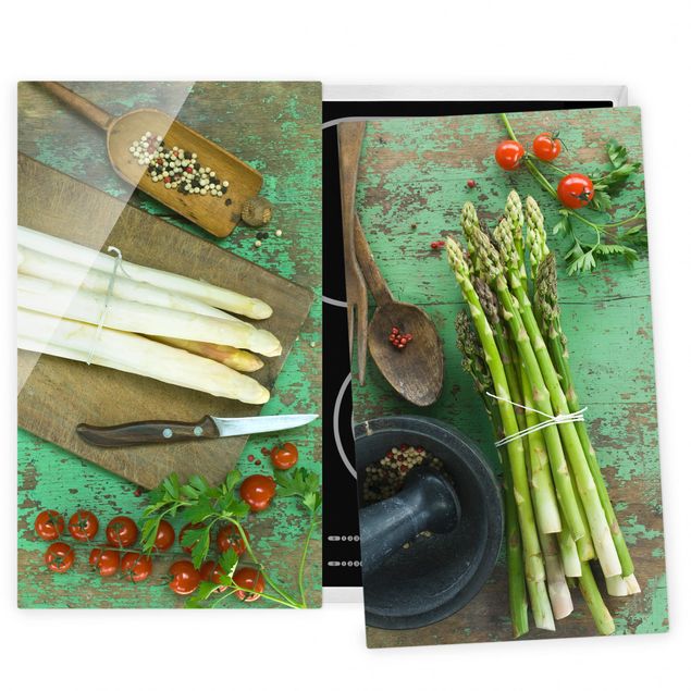 køkken dekorationer Asparagus Compositions