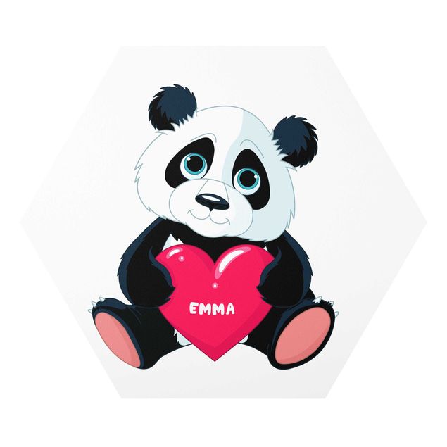 Billeder moderne Panda With Heart