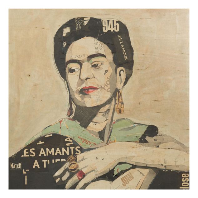 Billeder Frida Kahlo Frida Kahlo - Collage No.4