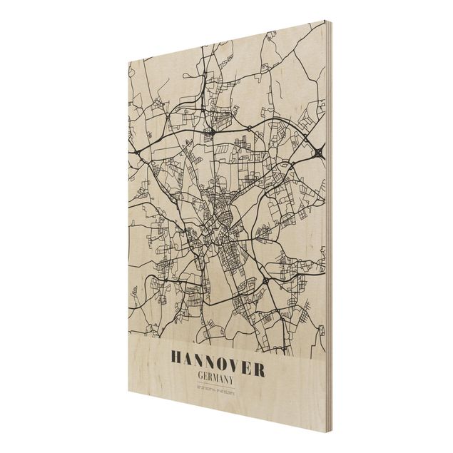 Billeder Hannover City Map - Classic