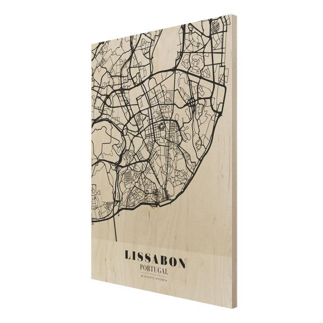 Billeder Lisbon City Map - Classic