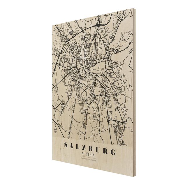 Billeder Salzburg City Map - Classic