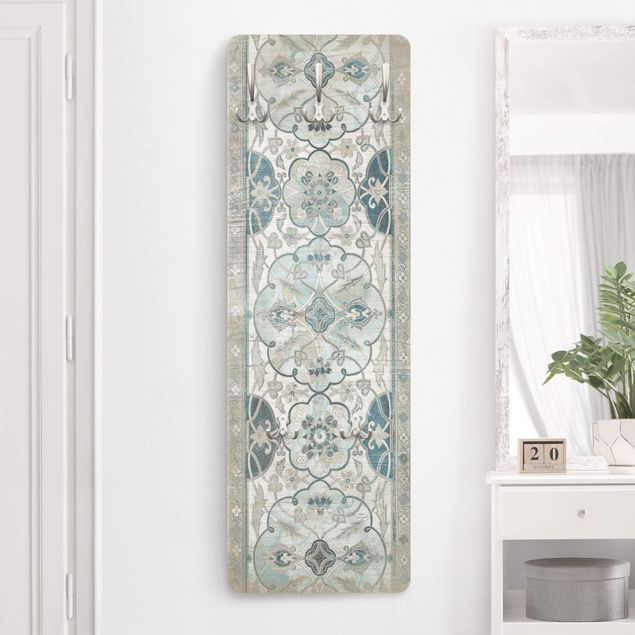 Knagerækker mønstre Wood Panels Persian Vintage II