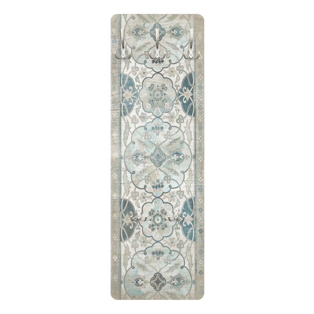 Knagerækker hvid Wood Panels Persian Vintage II
