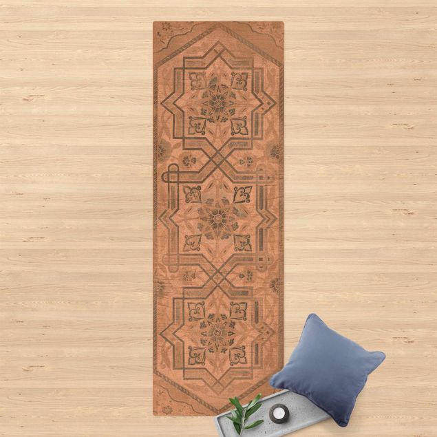 Kork måtter Wood Panels Persian Vintage III