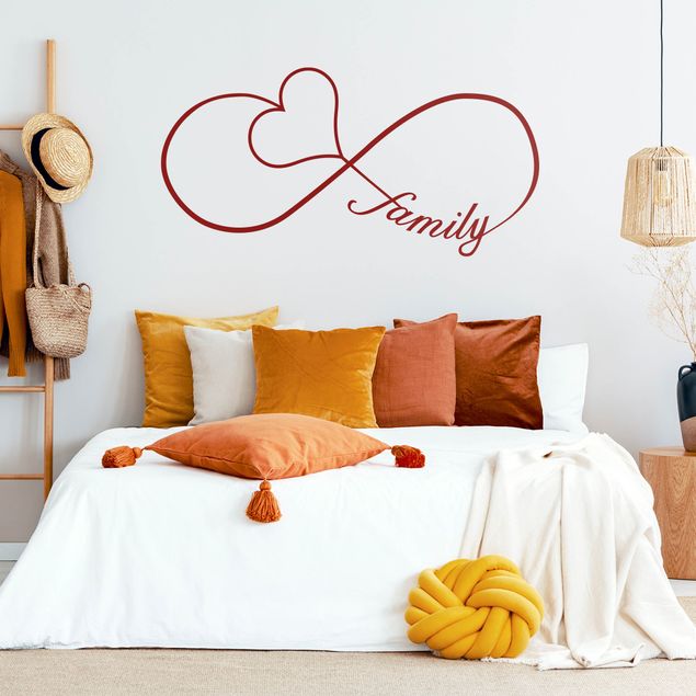 Wallstickers familie Infinity Family