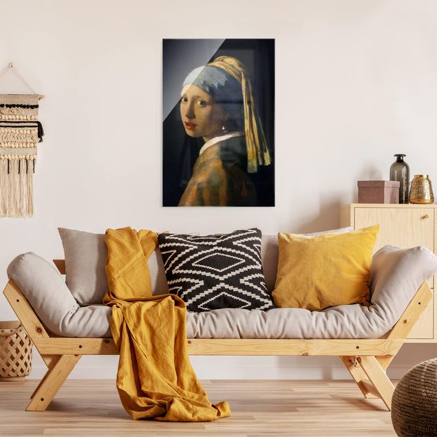 Billeder kunsttryk Jan Vermeer Van Delft - Girl With A Pearl Earring