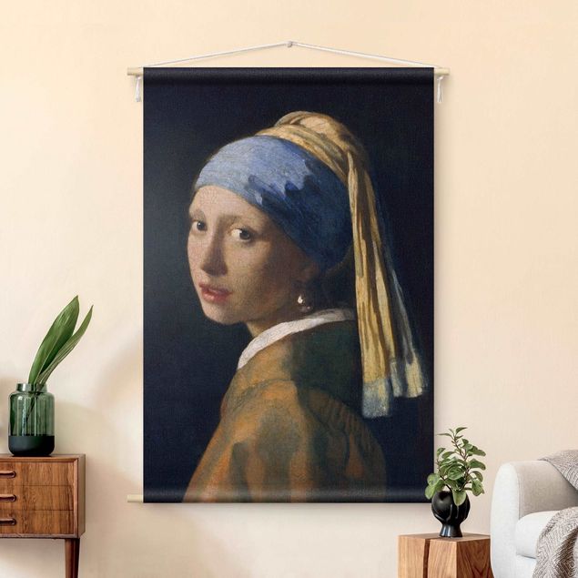 Vægtæppe XXL Jan Vermeer Van Delft - Girl With A Pearl Earring
