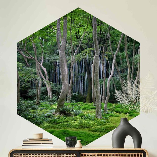 Tapet moderne Japanese Forest