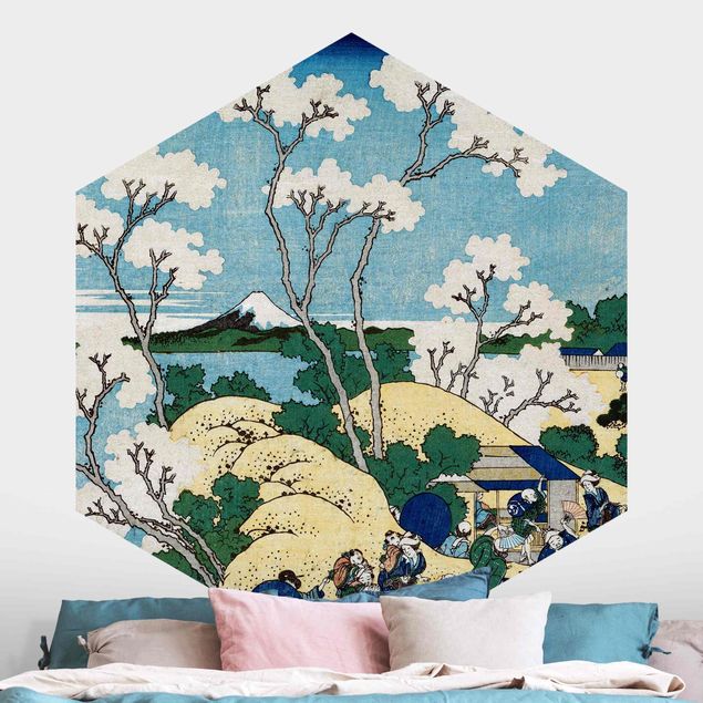 køkken dekorationer Katsushika Hokusai - The Fuji Of Gotenyama