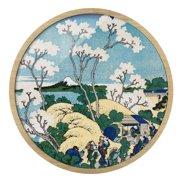 Billeder landskaber Katsushika Hokusai - The Fuji Of Gotenyama
