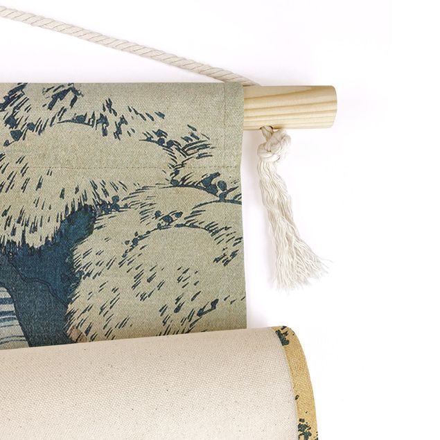 Gobeliner Katsushika Hokusai – The Waterfall Of Amida