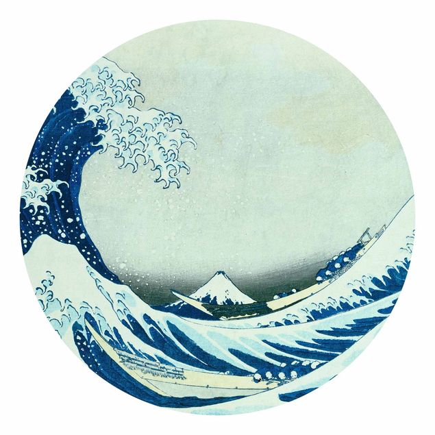 Fototapet arkitektur og skyline Katsushika Hokusai - The Great Wave At Kanagawa