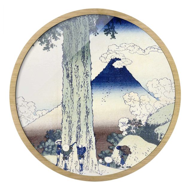 Billeder kunsttryk Katsushika Hokusai - Mishima Pass In Kai Province