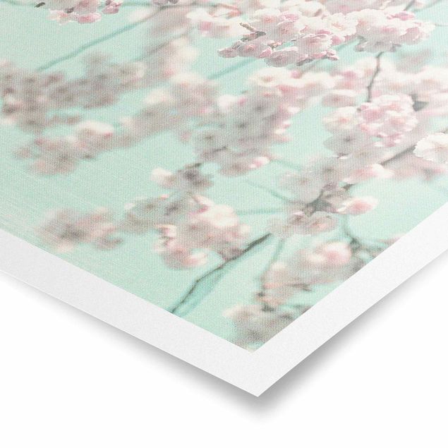 Billeder Monika Strigel Dancing Cherry Blossoms On Canvas