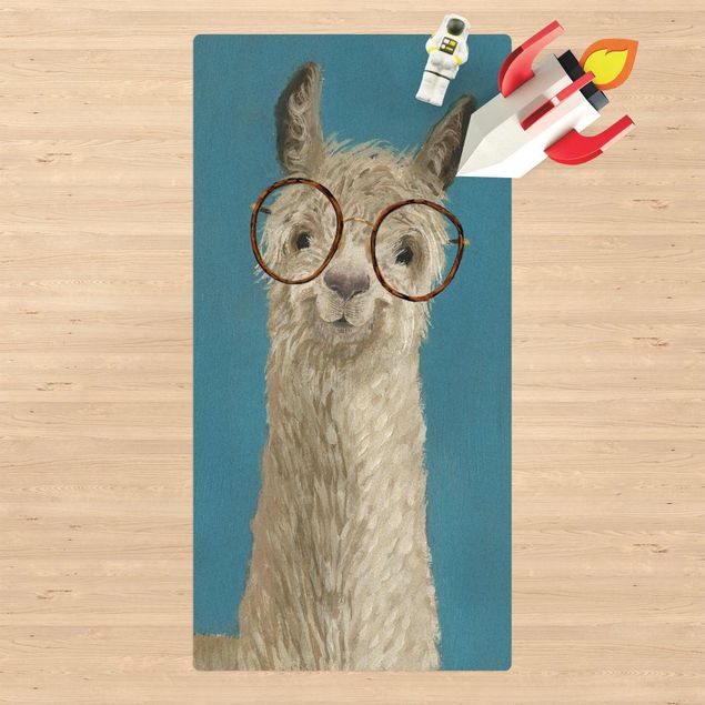 Børneværelse deco Lama With Glasses I
