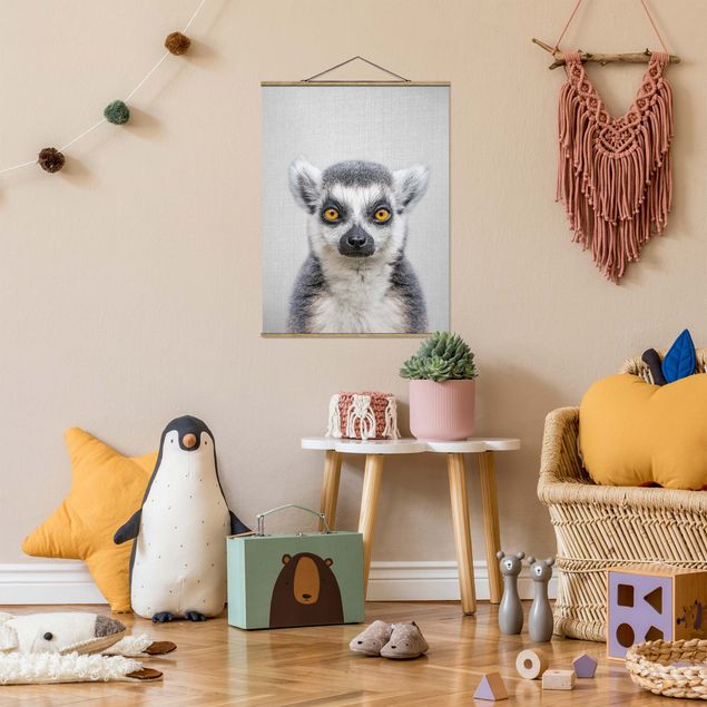 Billeder moderne Lemur Ludwig