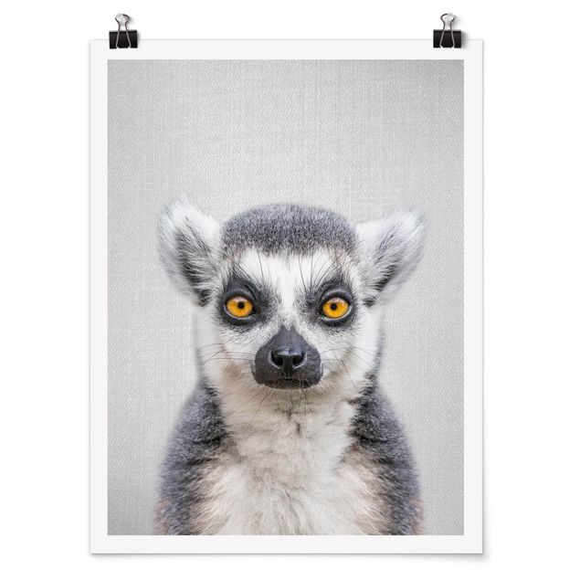 Plakater dyr Lemur Ludwig
