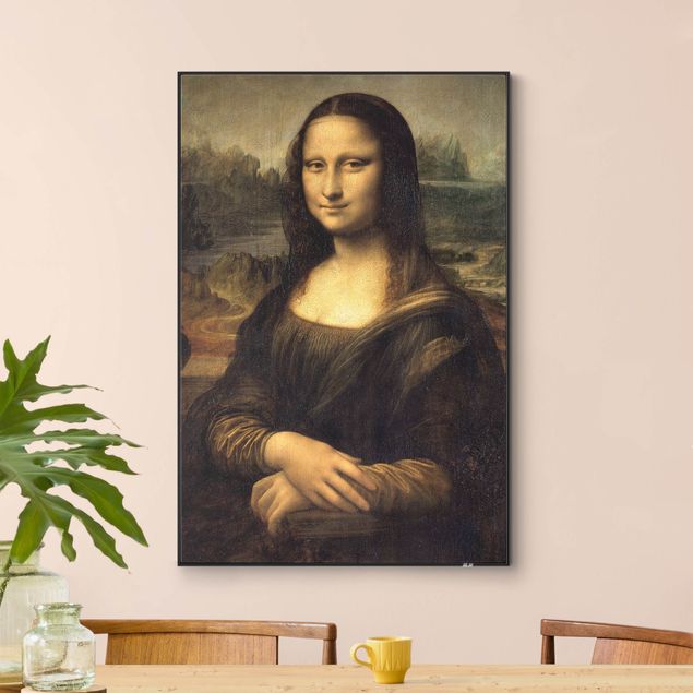 Billeder kunsttryk Leonardo da Vinci - Mona Lisa
