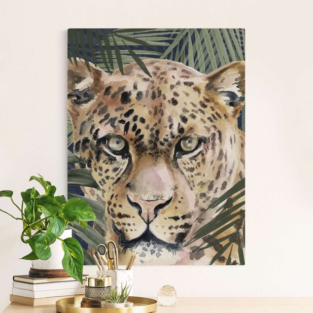køkken dekorationer Leopard In The Jungle