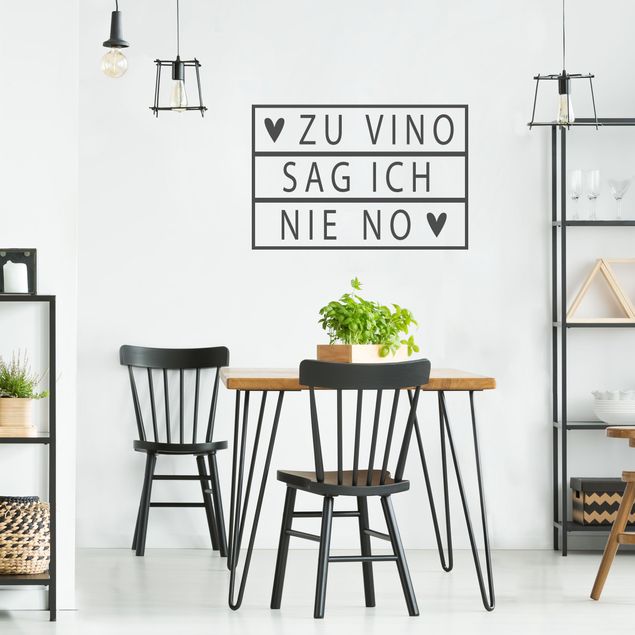 Wallstickers Light Boxes - I Never Say No To Vino