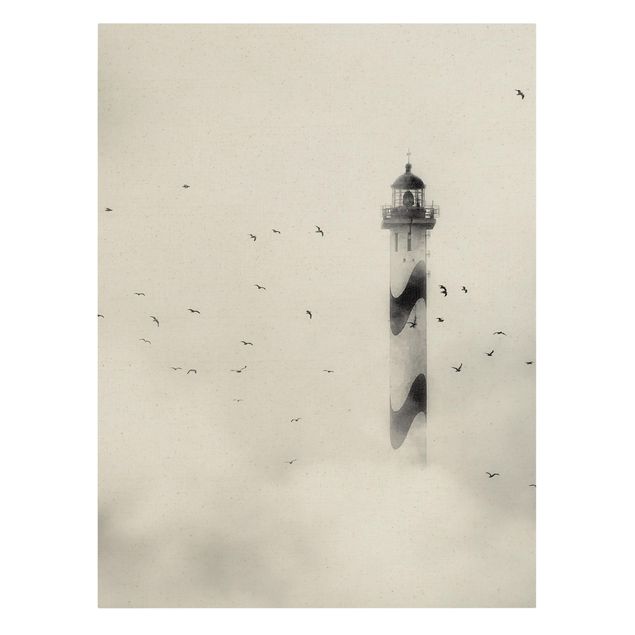Billeder hav Lighthouse In The Fog